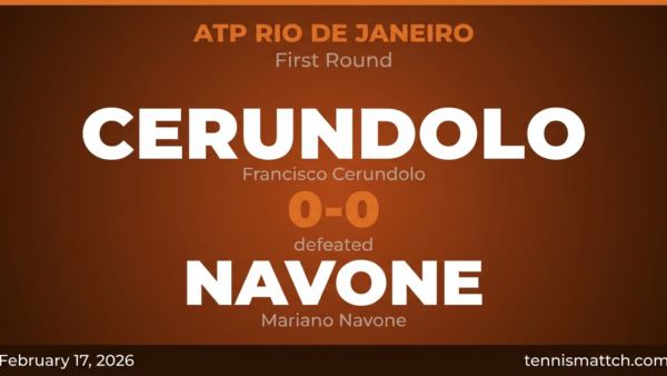 Francisco Cerundolo vs Mariano Navone — ATP Rio de Janeiro 2026 Preview