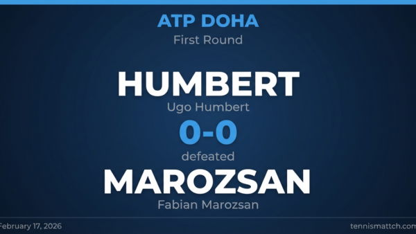 Ugo Humbert vs Fabian Marozsan — ATP Doha 2026 Preview