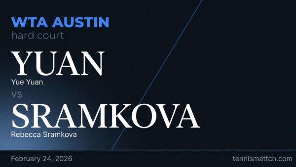 Yue Yuan vs Rebecca Sramkova — WTA Austin 2026 Preview