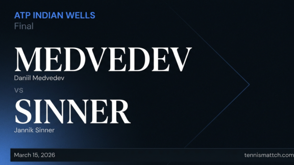 Daniil Medvedev vs Jannik Sinner — ATP Indian Wells 2026 Preview