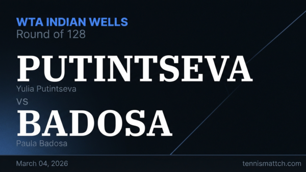 Yulia Putintseva vs Paula Badosa — WTA Indian Wells 2026 Preview