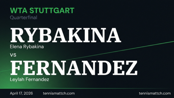 Elena Rybakina vs Leylah Fernandez — Stuttgart 2026 Preview