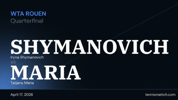 Iryna Shymanovich vs Tatjana Maria — Rouen 2026 Preview