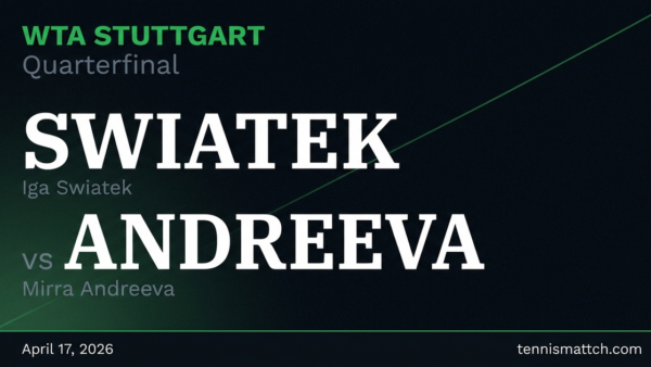 Iga Swiatek vs Mirra Andreeva — Stuttgart 2026 Preview