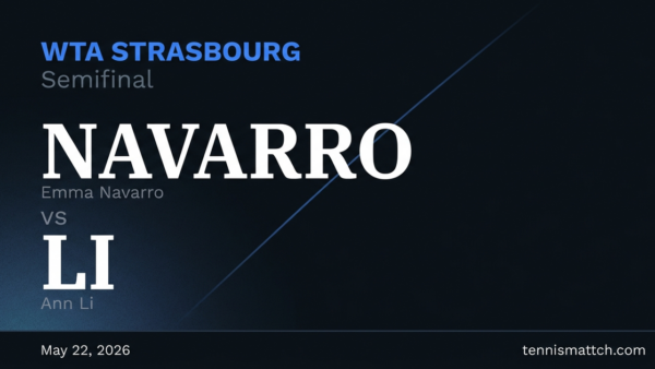 Emma Navarro vs Ann Li — Strasbourg 2026 Preview